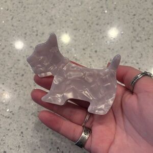 Scottie Dog Hair Claw